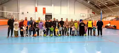 Bayburt'ta Babalar ve Yavruları Sporun Tadını Çıkardı!