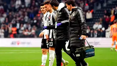 Muçi, Beşiktaş-Başakşehir maçında sakatlandı!