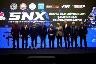 FIM Dünya Kar Motosikleti Şampiyonası Kayseri'de!