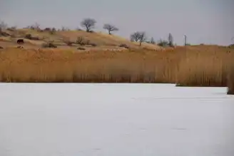 Üçkaya Gölü'nde Buz Şöleni!