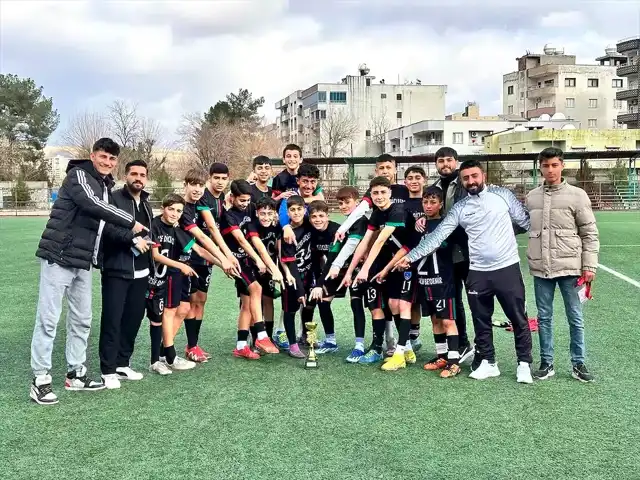 Cizre Dicle Spor U14'te Şampiyon
