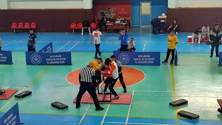 Oltu Lisesi'nden Bilek Güreşi Başarısı