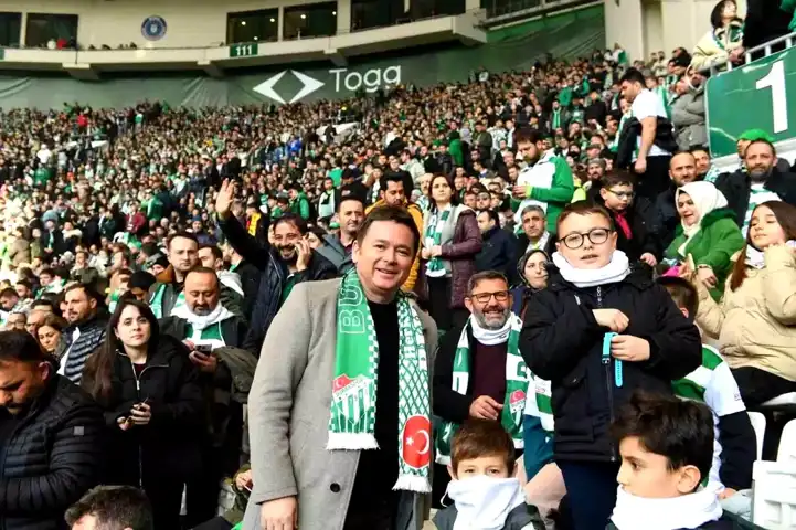 Osmangazi Belediyesi 70 Çocuğu Bursaspor Maçına Götürdü